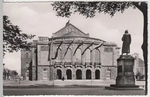 (16069) Foto AK Mainz, Stadttheater 1963
