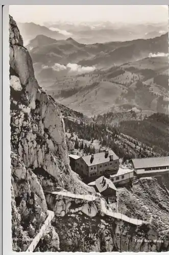 (16067) Foto AK Wendelsteinhaus, Gipfelweg, Großglockner 1968