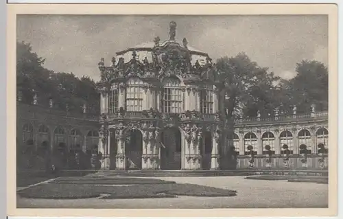 (16041) AK Dresden, Zwinger, Wallpavillon 1930