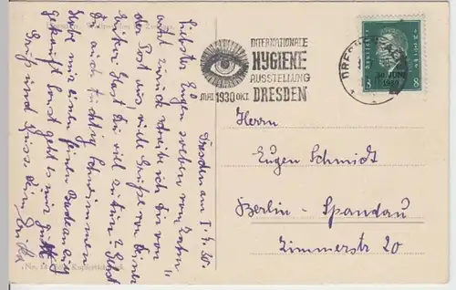 (16041) AK Dresden, Zwinger, Wallpavillon 1930