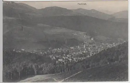 (15840) AK Markirch, Sainte-Marie-aux-Mines, Panorama, vor 1945
