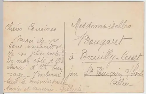 (15815) AK Segelboot, vor 1945