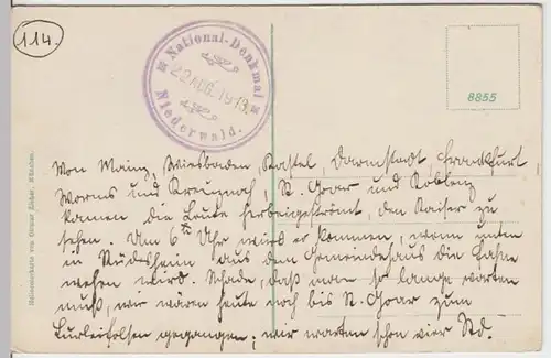 (15794) AK Rüdesheim am Rhein, Mehrbildkarte 1913