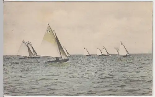 (15740) AK Segelboote, bis 1905