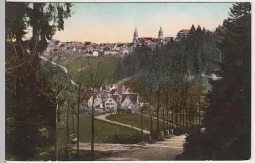 (15737) AK Freudenstadt, Panorama, vor 1945