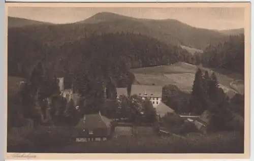 (15724) AK Oppenau, Kurhotel Klosterruine Allerheiligen, vor 1945