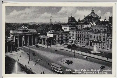 (15681) AK Berlin, Pariser Platz 1937