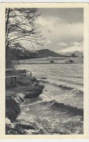 (15631) AK Gewässer, Stempel Hohenwart 1965
