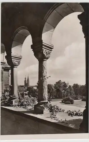 (15610) Foto AK Goslar, am Kaiserhaus 1956