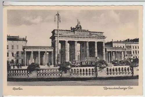 (15559) AK Berlin, Brandenburger Tor, vor 1945
