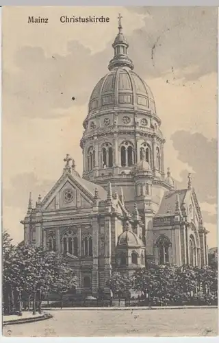 (15544) AK Mainz, Christuskirche 1910