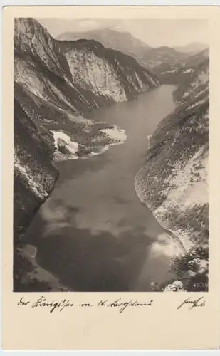 (15526) Foto AK Schönau, Königssee, Panorama, vor 1945