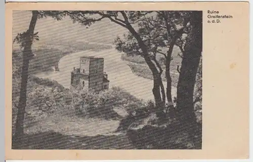 (15502) AK Greifenstein, Donau, Burg Greifenstein