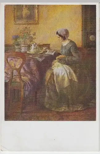 (15495) Künstler AK K. M. Schuster, Das interessante Buch 1941