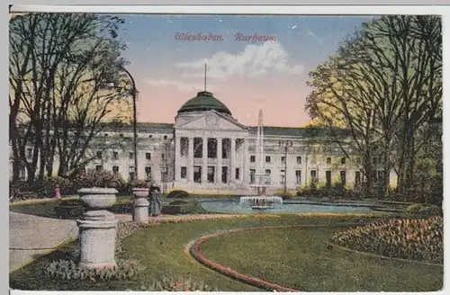 (15459) AK Wiesbaden, Kurhaus, vor 1945