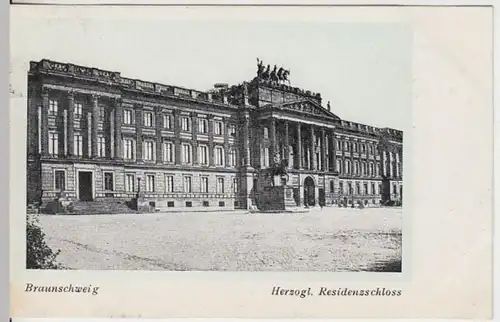 (15450) AK Braunschweig, Schloss 1909