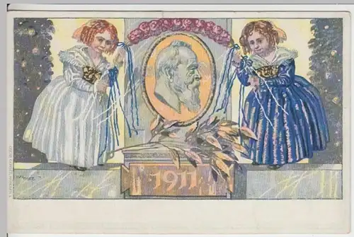 (15399) Motivganzsache 90. Geburtstag Prinzregent Luitpold Bayern 1911