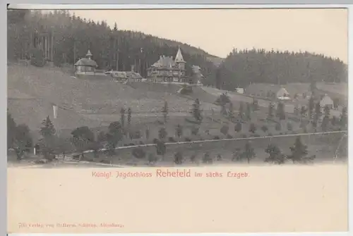 (15359) AK Altenberg, Erzgeb., Jagdschloss Rehefeld, bis 1905
