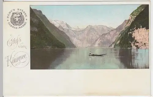 (15355) AK Gruß vom Königssee, bis 1905