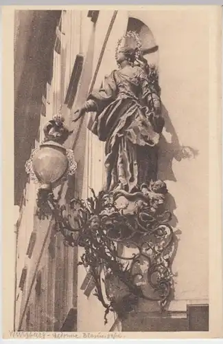 (15250) AK Würzburg, Blasiusgasse, Madonna, vor 1945