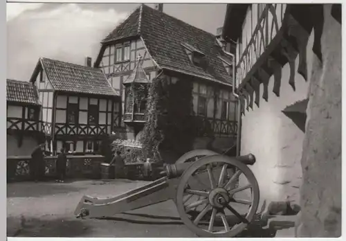 (15240) Foto AK Eisenach, Th., Wartburg, Vorhof 1982