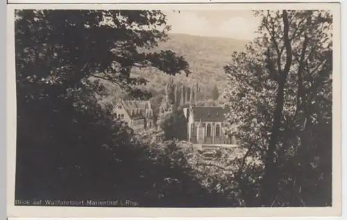 (15136) Foto AK Marienthal, Geisenheim, Kloster 1936