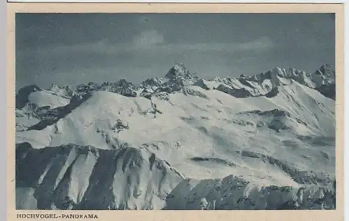 (15021) AK Hochvogel, Allgäuer Alpen 1922
