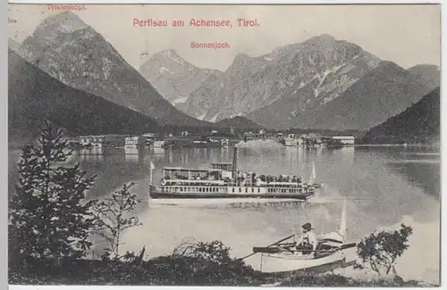 (14980) AK Pertisau, Eben am Achensee, Sonnenjoch, Tristenkopf 1909