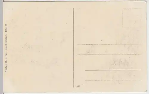 (14918) AK Bodetal, Harz, Roßtrappefelsen, vor 1945