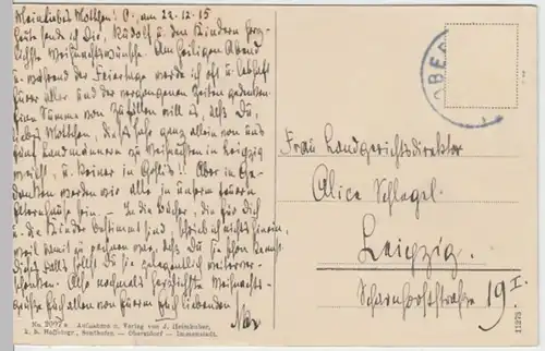 (14896) AK Oytal, Allg. Alpen 1915