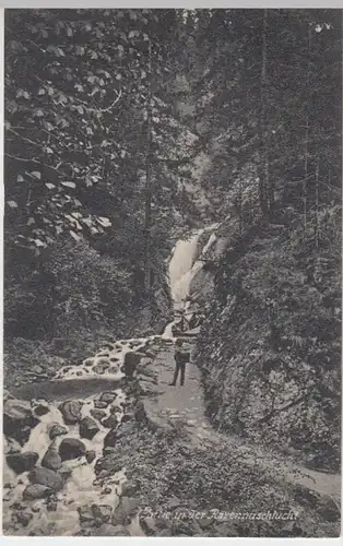 (14882) AK Höllental, Schwarzwald, Ravennaschlucht, vor 1945