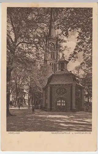 (14785) AK Kevelaer, Gnadenkapelle, Marienkirche 1920er