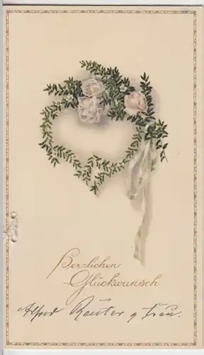 (14751) Glückwunschkarte Konfirmation, mehrseitig, vor 1945