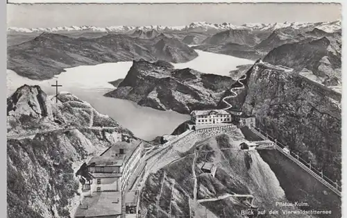 (14745) Foto AK Pilatus-Kulm, Vierwaldstättersee, nach 1945
