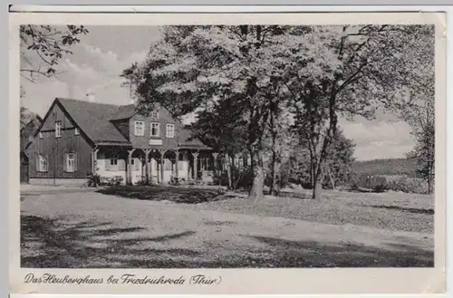 (14631) AK Friedrichroda, Heuberghaus 1954