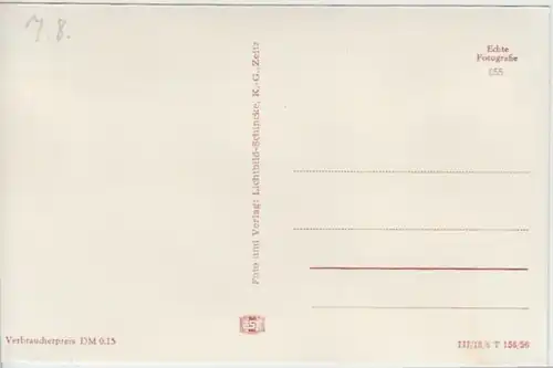(14630) Foto AK Tabarz, Th. Wald, Gr. Inselsberg 1956