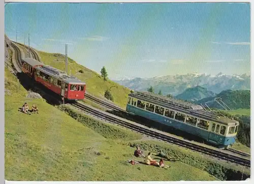 (14606) AK Rigi-Kulm, Vitznau- u. Arth-Rigi-Bahn, Alpen, nach 1945