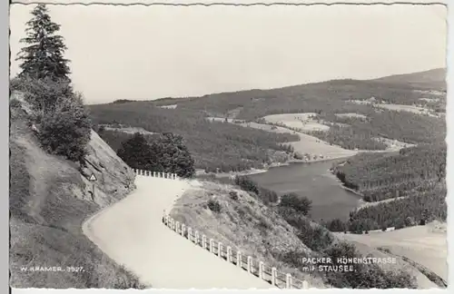 (14595) Foto AK Packer Höhenstraße, Stausee 1959