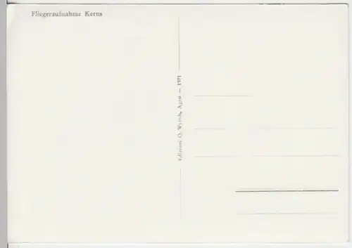 (14514) Foto AK Kerns, Obwalden, Panorama, um 1971