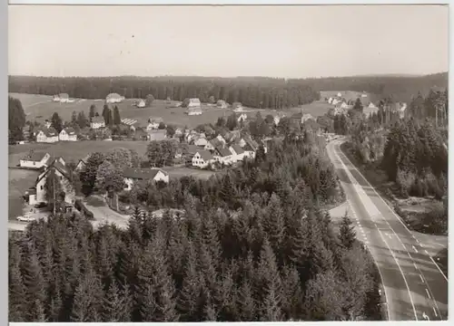 (14385) Foto AK Kniebis, Panorama 1973