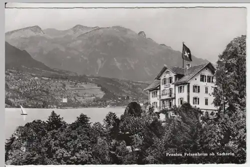 (14287) Foto AK Sachseln, Pension Felsenheim, nach 1945