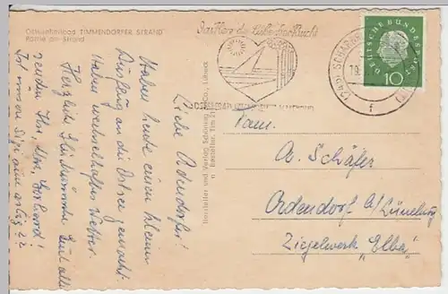 (14172) AK Timmendorfer Strand 1960