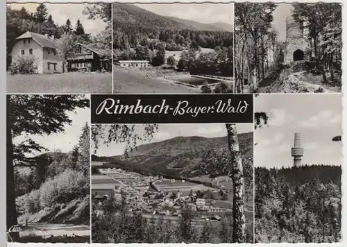 (14118) Foto AK Rimbach, Oberpfalz, Mehrbildkarte 1970