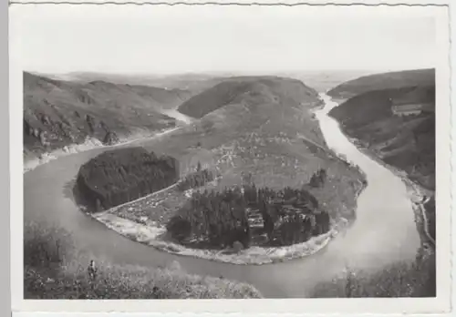 (14051) Foto AK Orscholz, Saarschleife, nach 1945