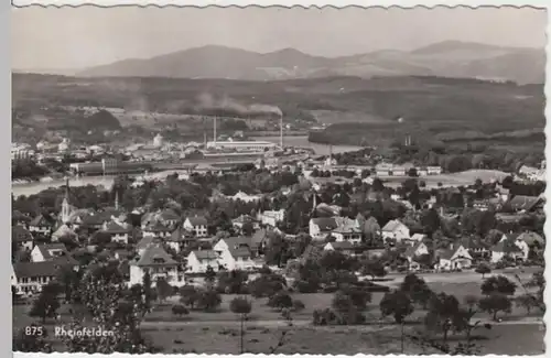 (14036) Foto AK Rheinfelden, Aargau, Panorama 1954