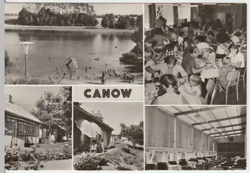 (14003) Foto AK Canow, Mehrbildkarte 1980