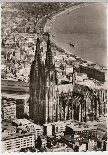 (13949) Foto AK Köln, Dom 1960er