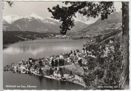 (13859) Foto AK Millstatt am See, Panorama 1964