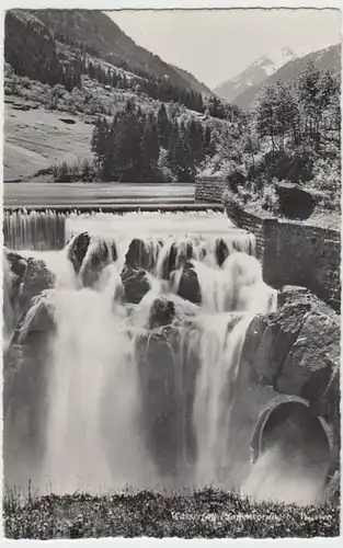 (13854) Foto AK Wassen, Wasserfall Pfaffensprung, nach 1945