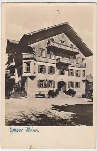 (13822) Foto AK Bühl am Alpsee, Jugendkurheim St. Michael 1950er